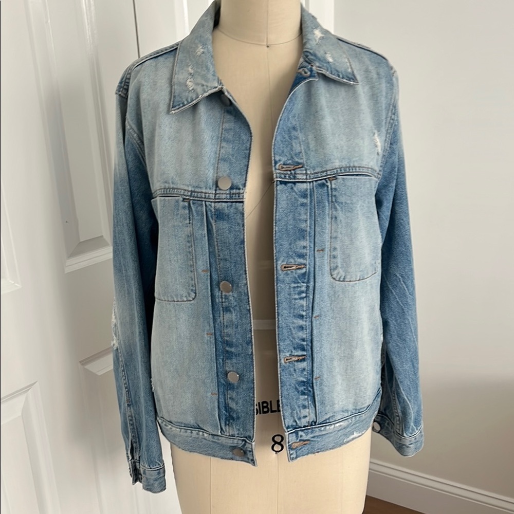 DL1961 Blue Jean Jacket Relaxed Fit